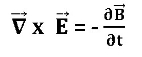 電場的旋度與磁通量隨時間的變化率